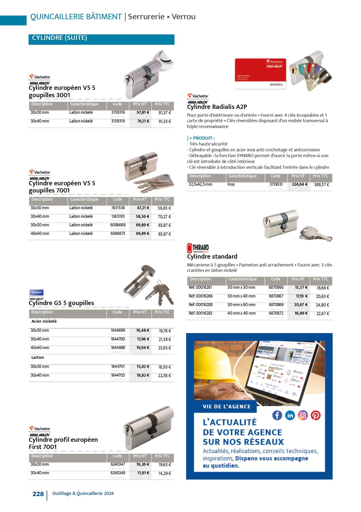 Catalogue Quincaillerie & Outillage, page 00231