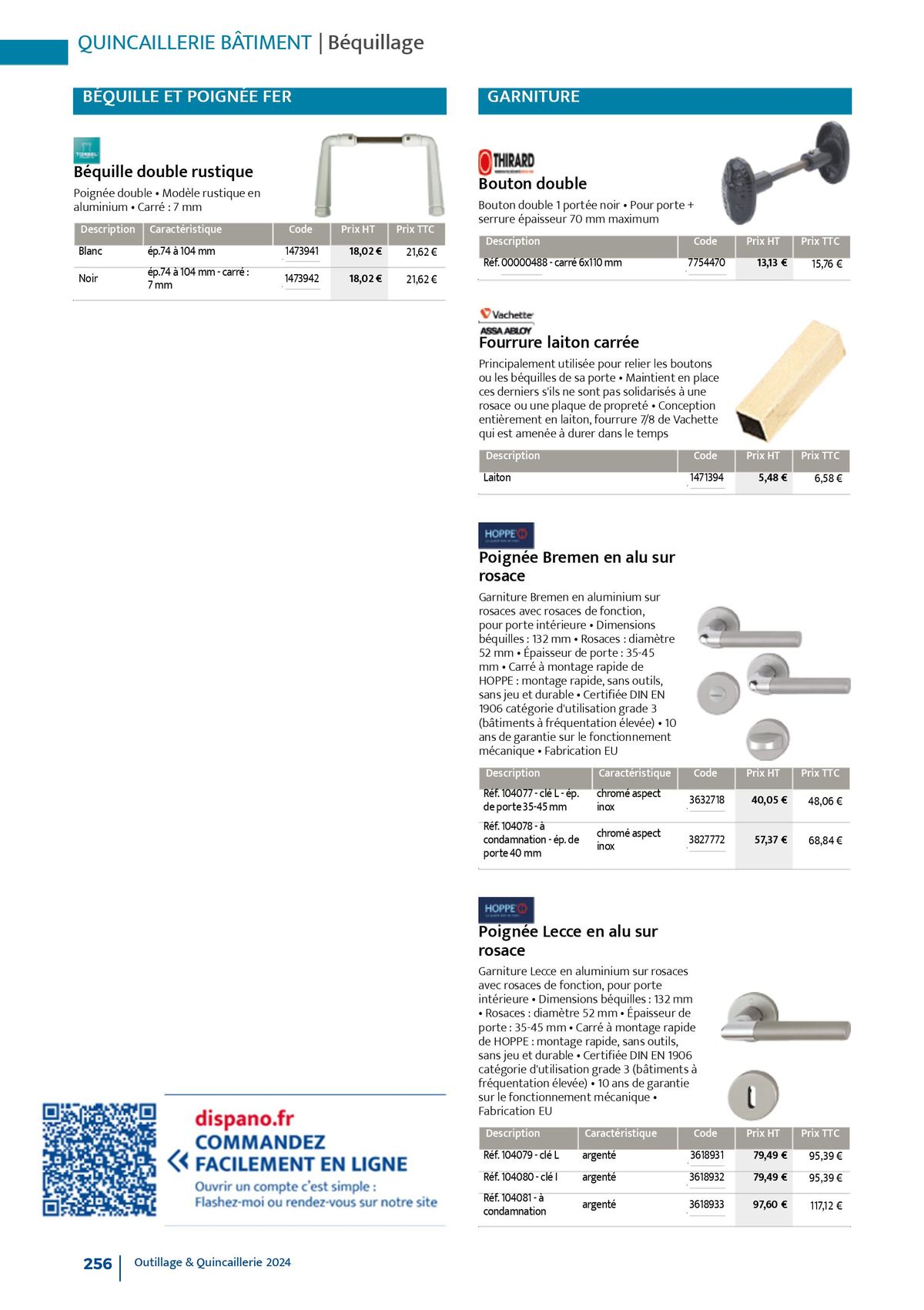 Catalogue Quincaillerie & Outillage, page 00259