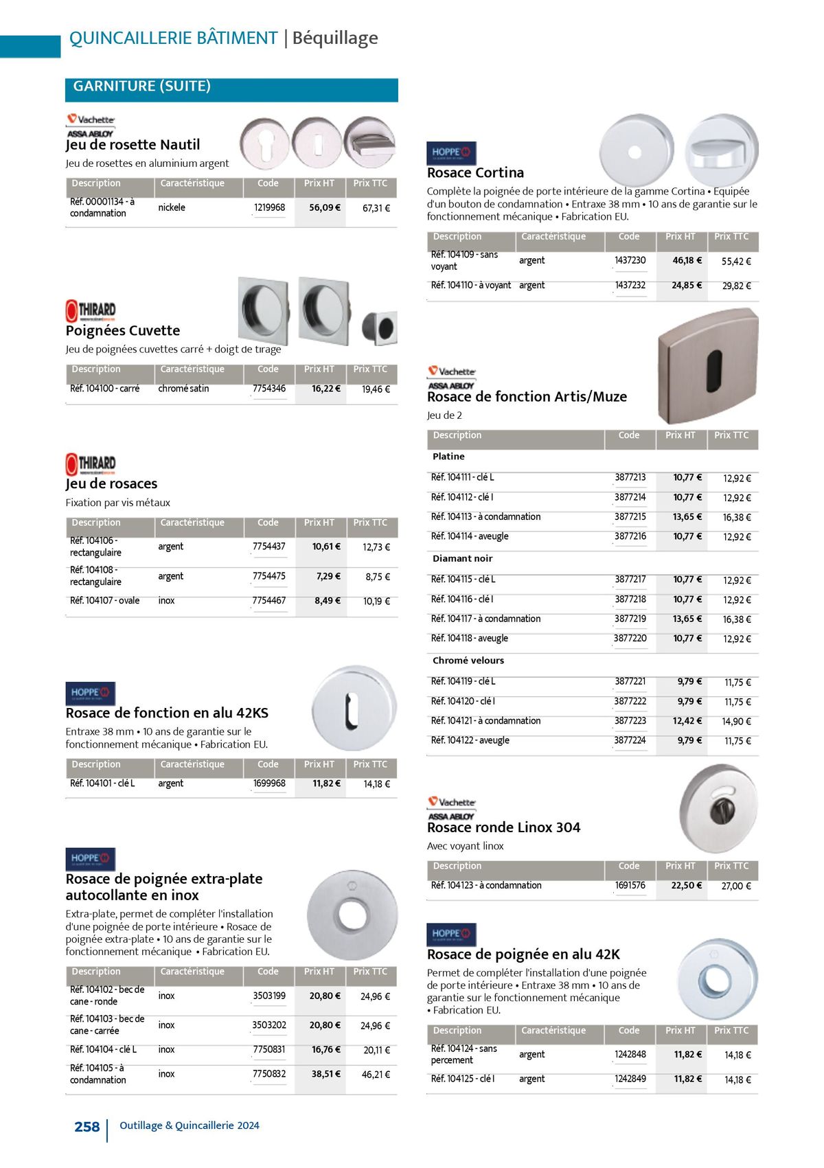 Catalogue Quincaillerie & Outillage, page 00261