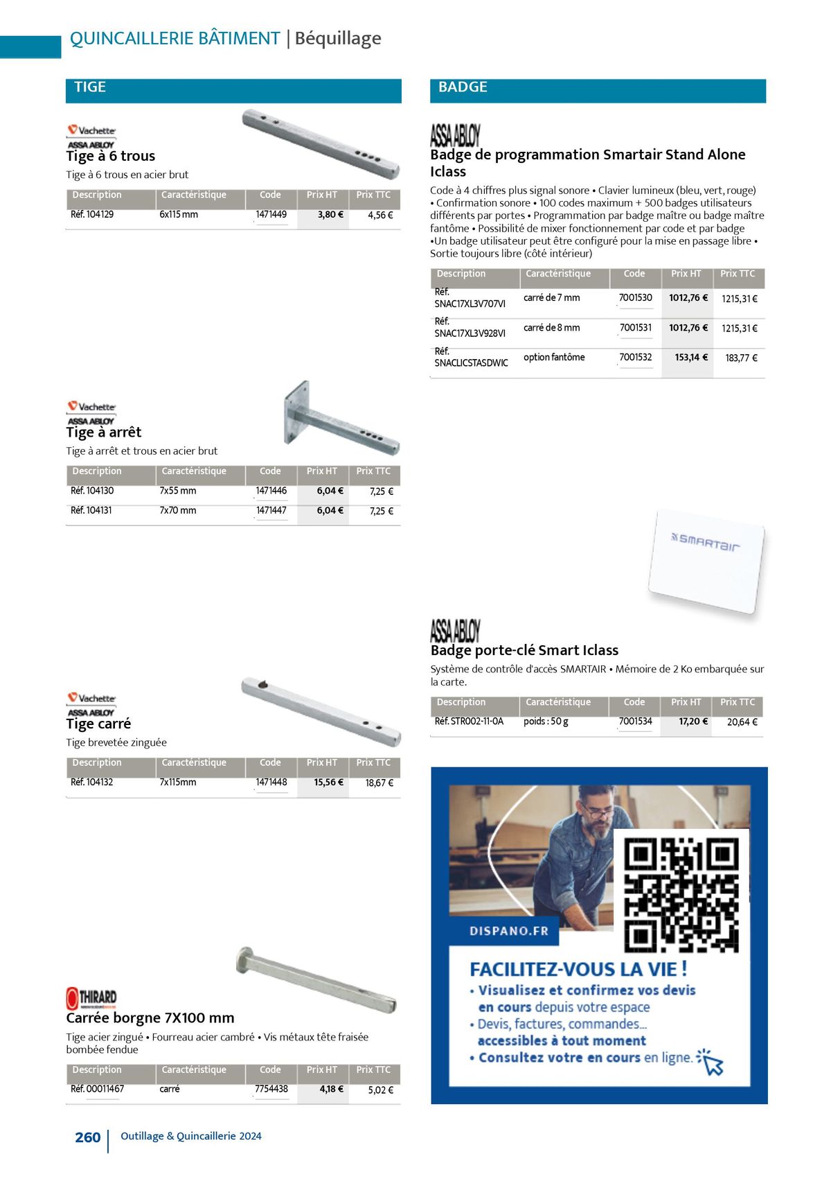 Catalogue Quincaillerie & Outillage, page 00263