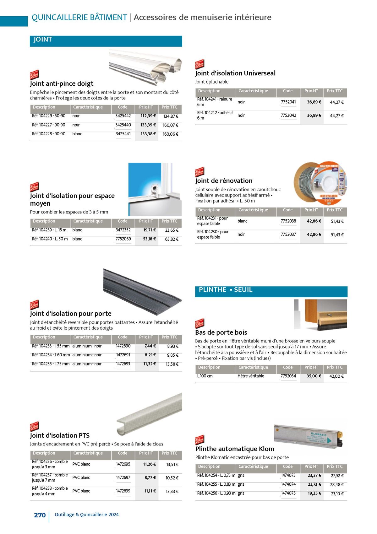 Catalogue Quincaillerie & Outillage, page 00273