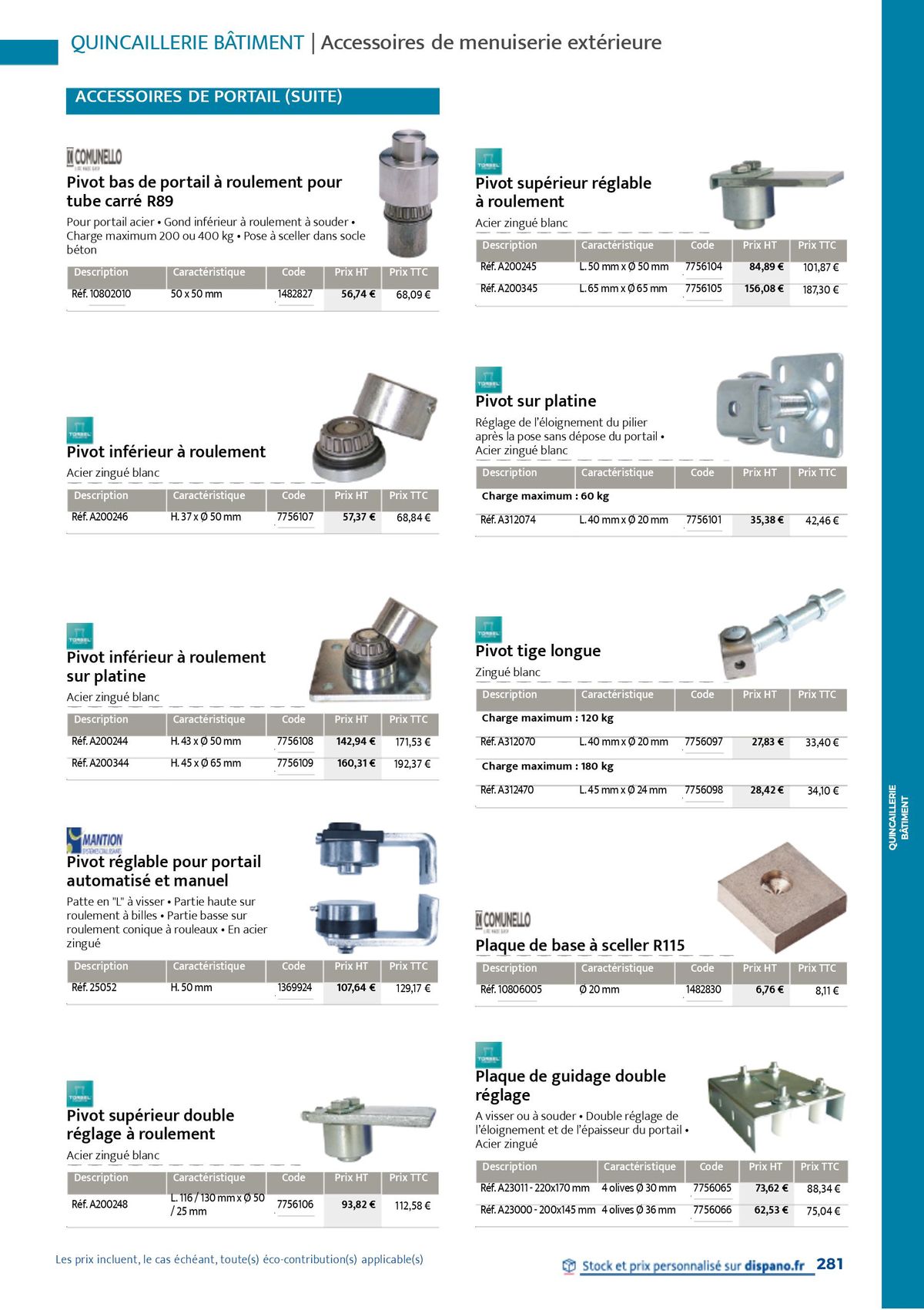 Catalogue Quincaillerie & Outillage, page 00284