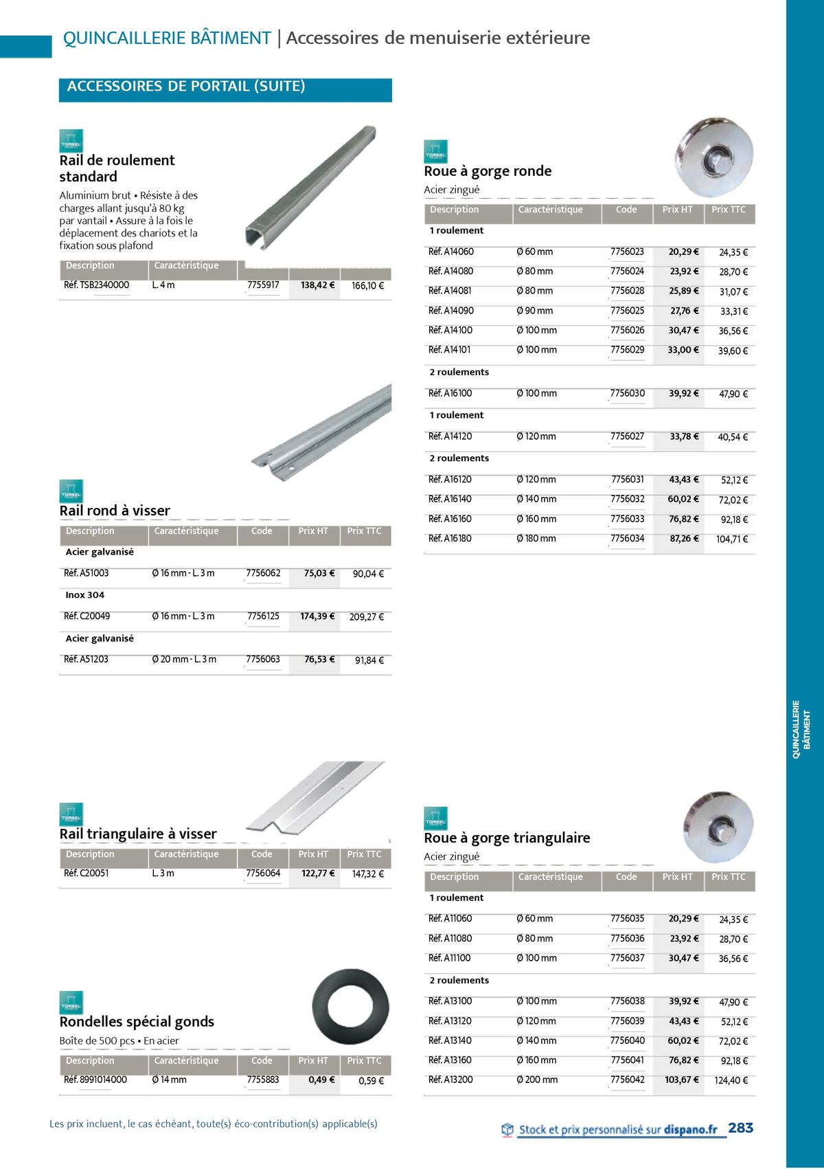 Catalogue Quincaillerie & Outillage, page 00286