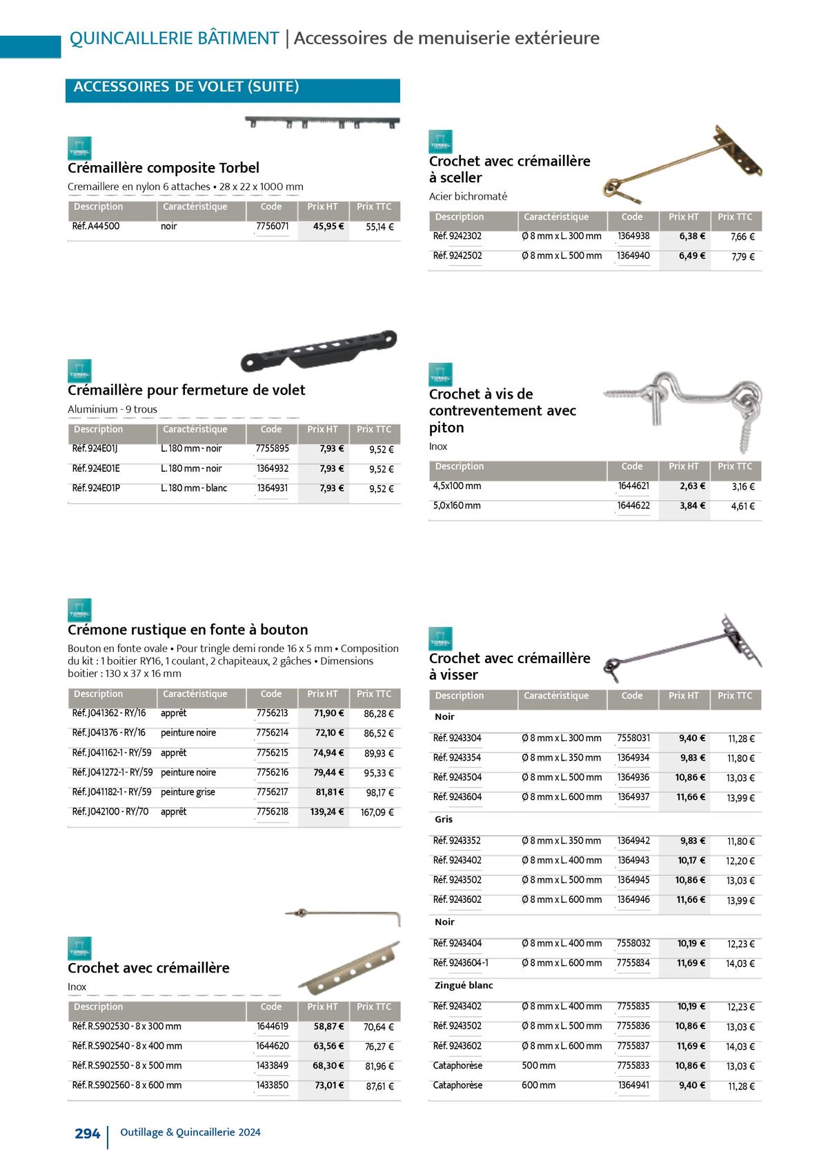 Catalogue Quincaillerie & Outillage, page 00297