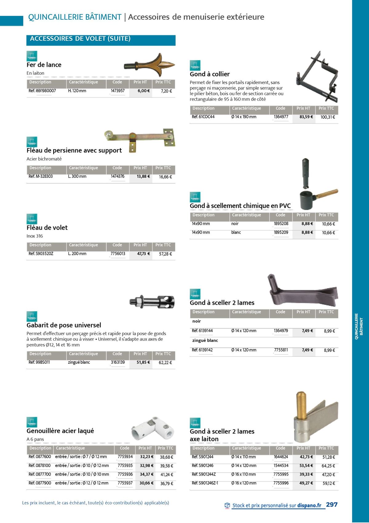 Catalogue Quincaillerie & Outillage, page 00300