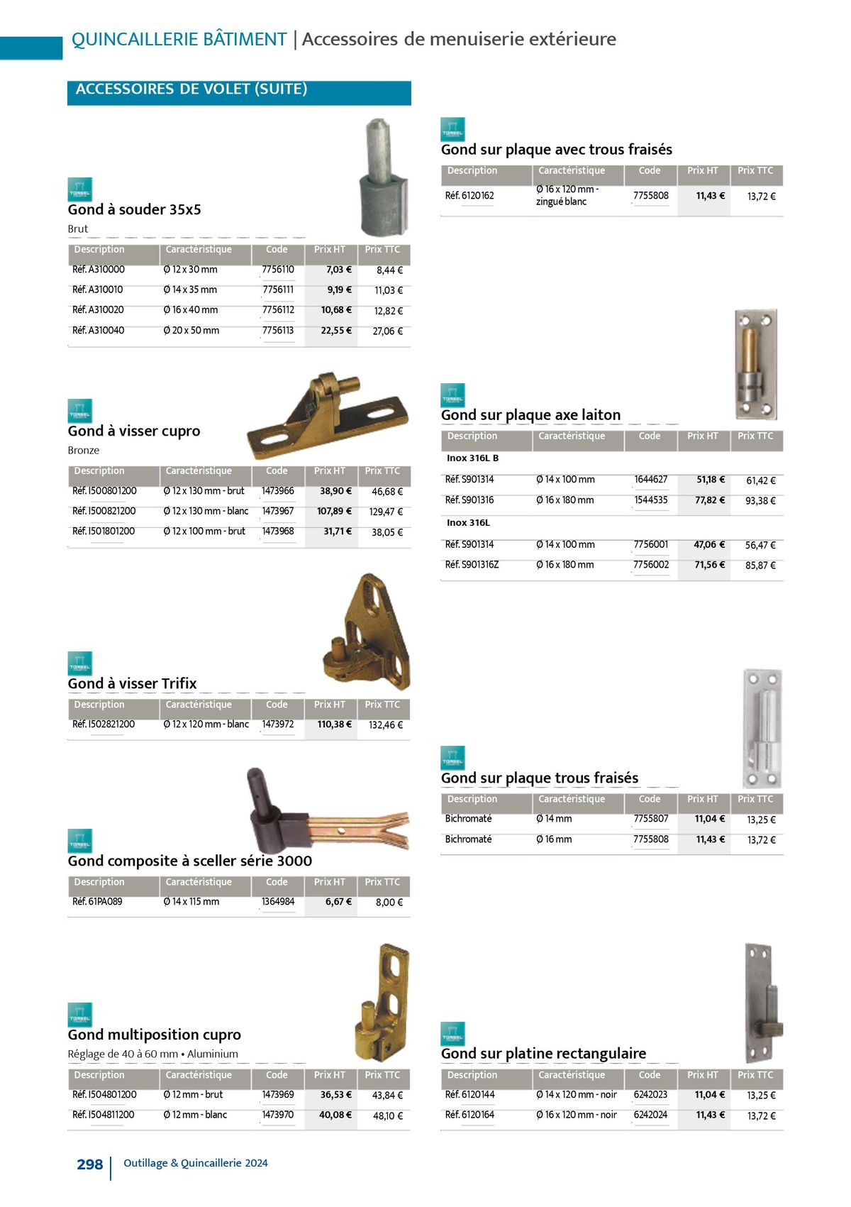 Catalogue Quincaillerie & Outillage, page 00301