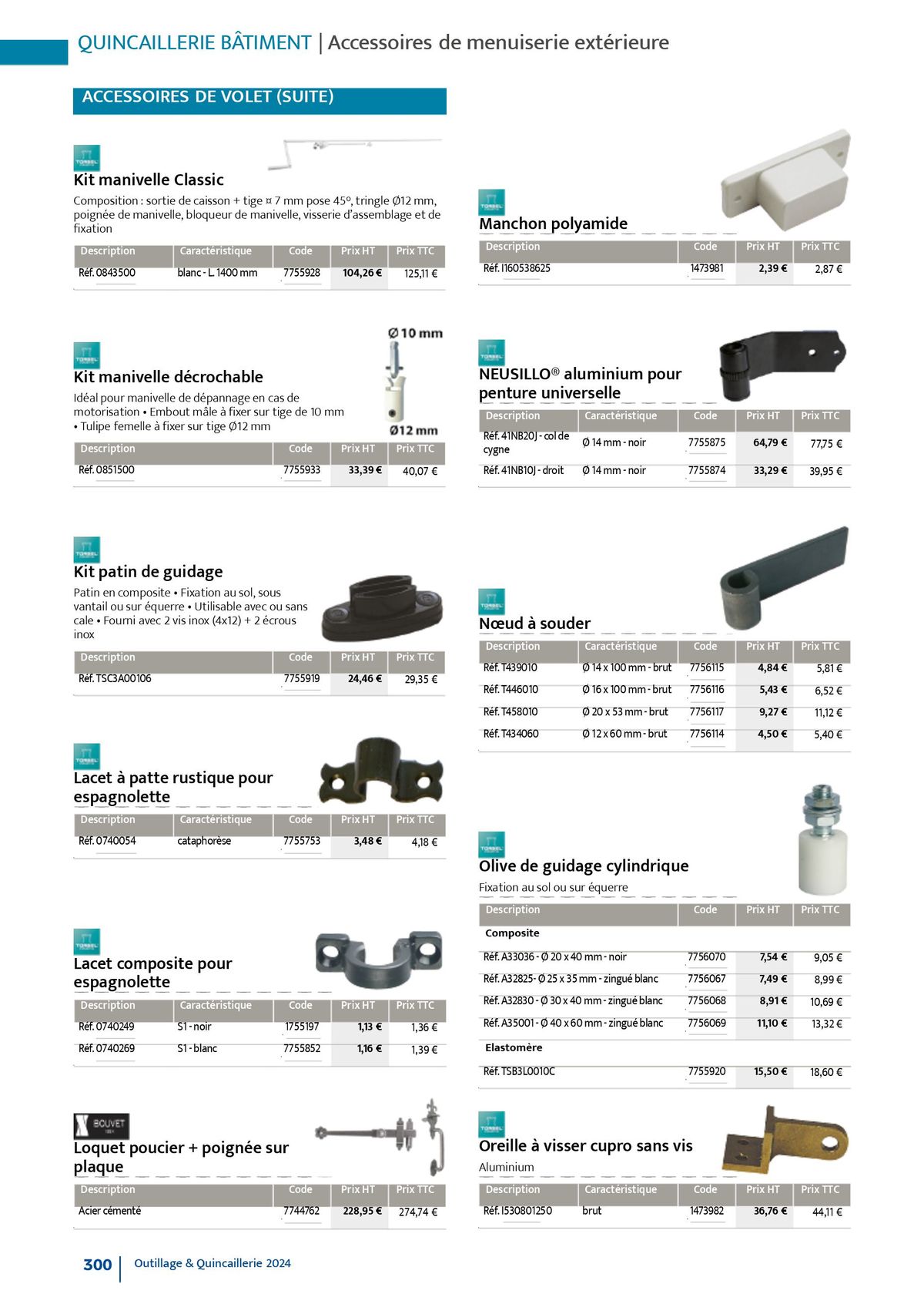 Catalogue Quincaillerie & Outillage, page 00303