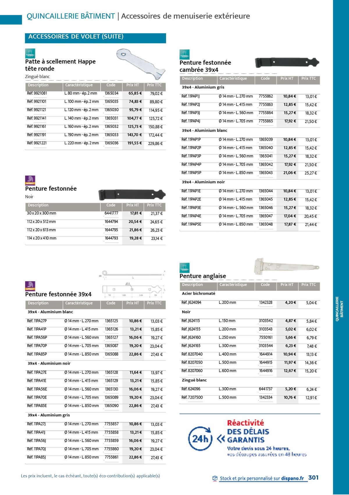 Catalogue Quincaillerie & Outillage, page 00304