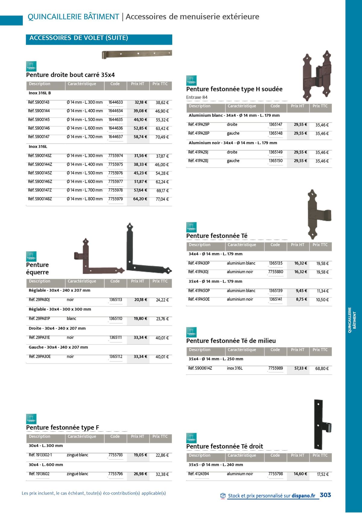 Catalogue Quincaillerie & Outillage, page 00306