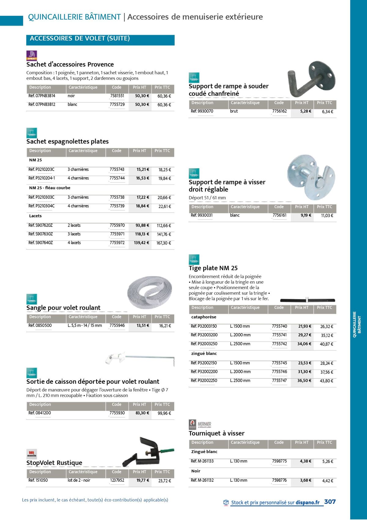 Catalogue Quincaillerie & Outillage, page 00310