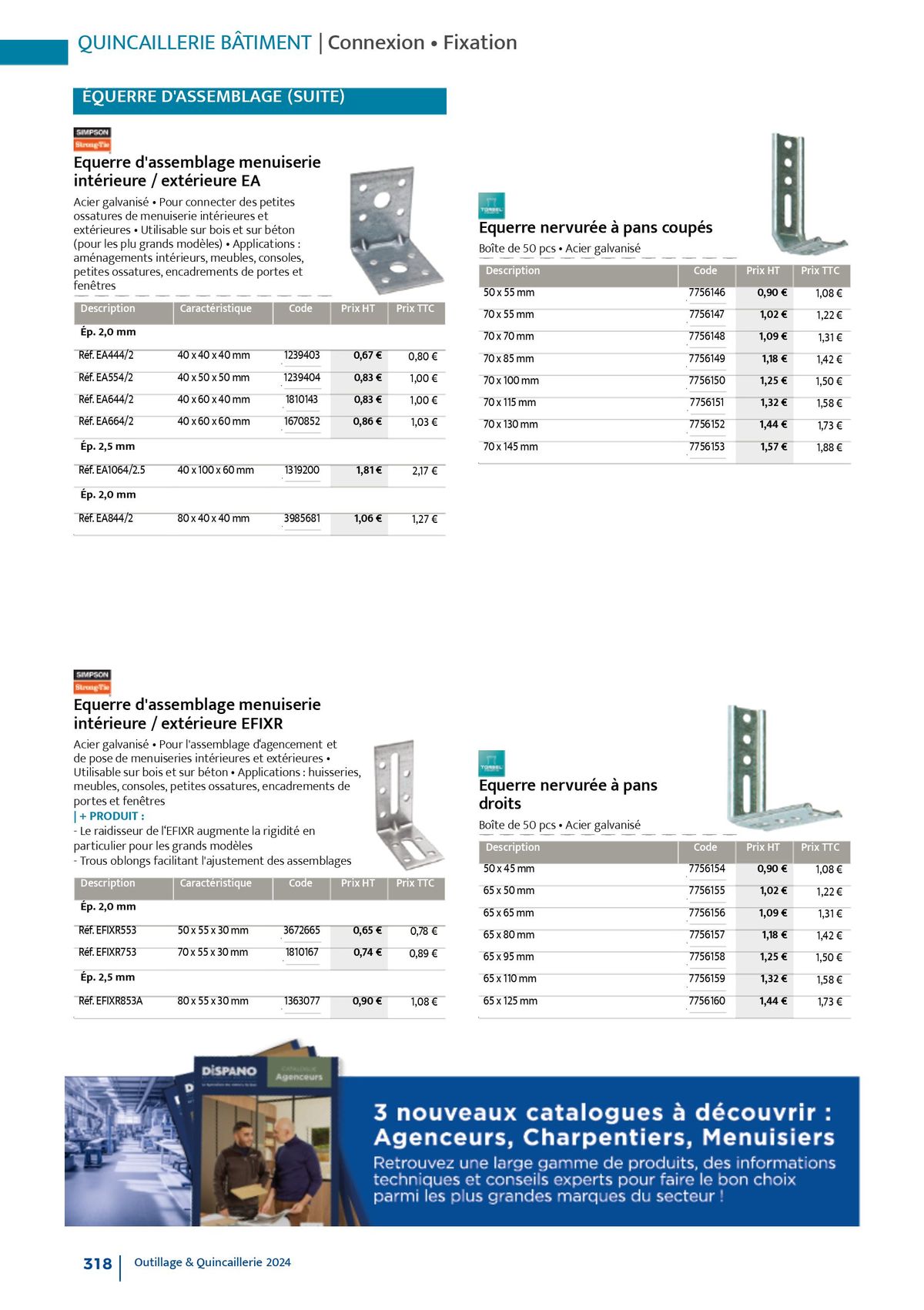 Catalogue Quincaillerie & Outillage, page 00321