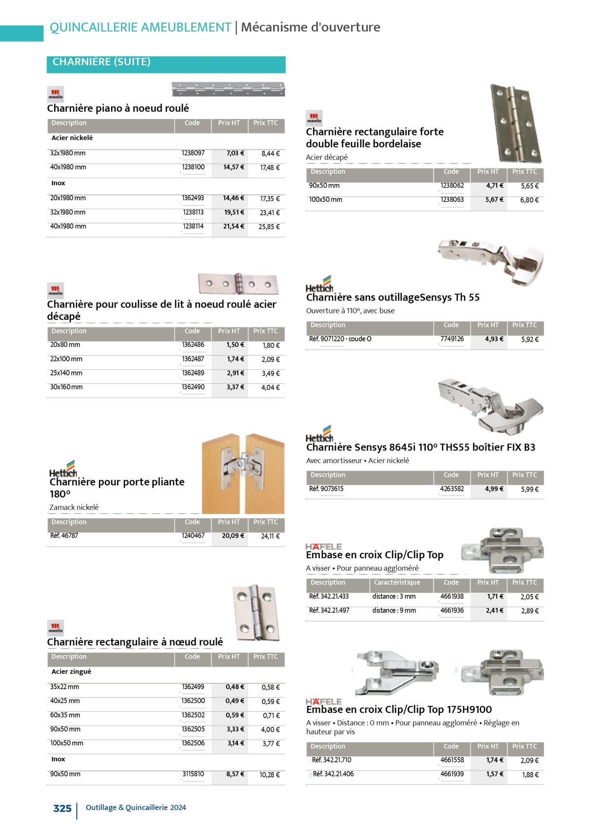 Catalogue Quincaillerie & Outillage, page 00328