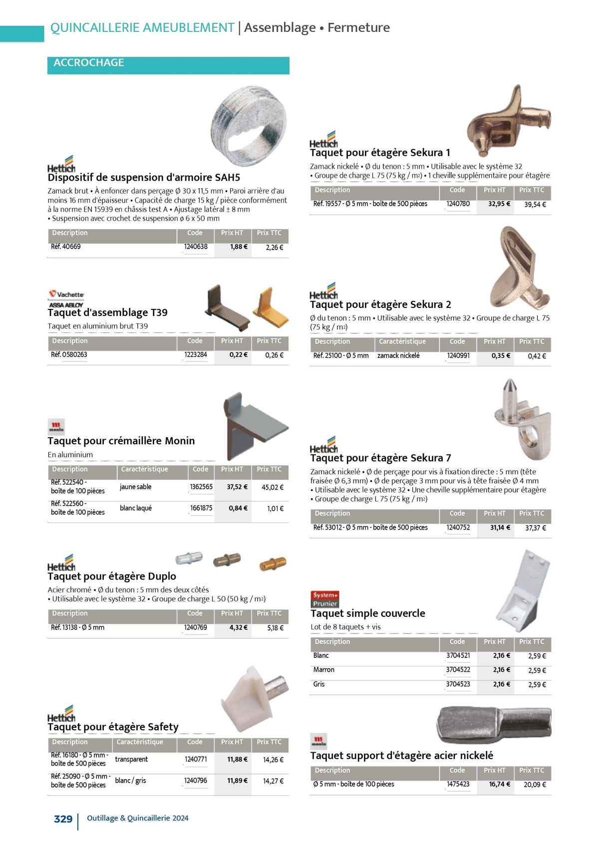 Catalogue Quincaillerie & Outillage, page 00332