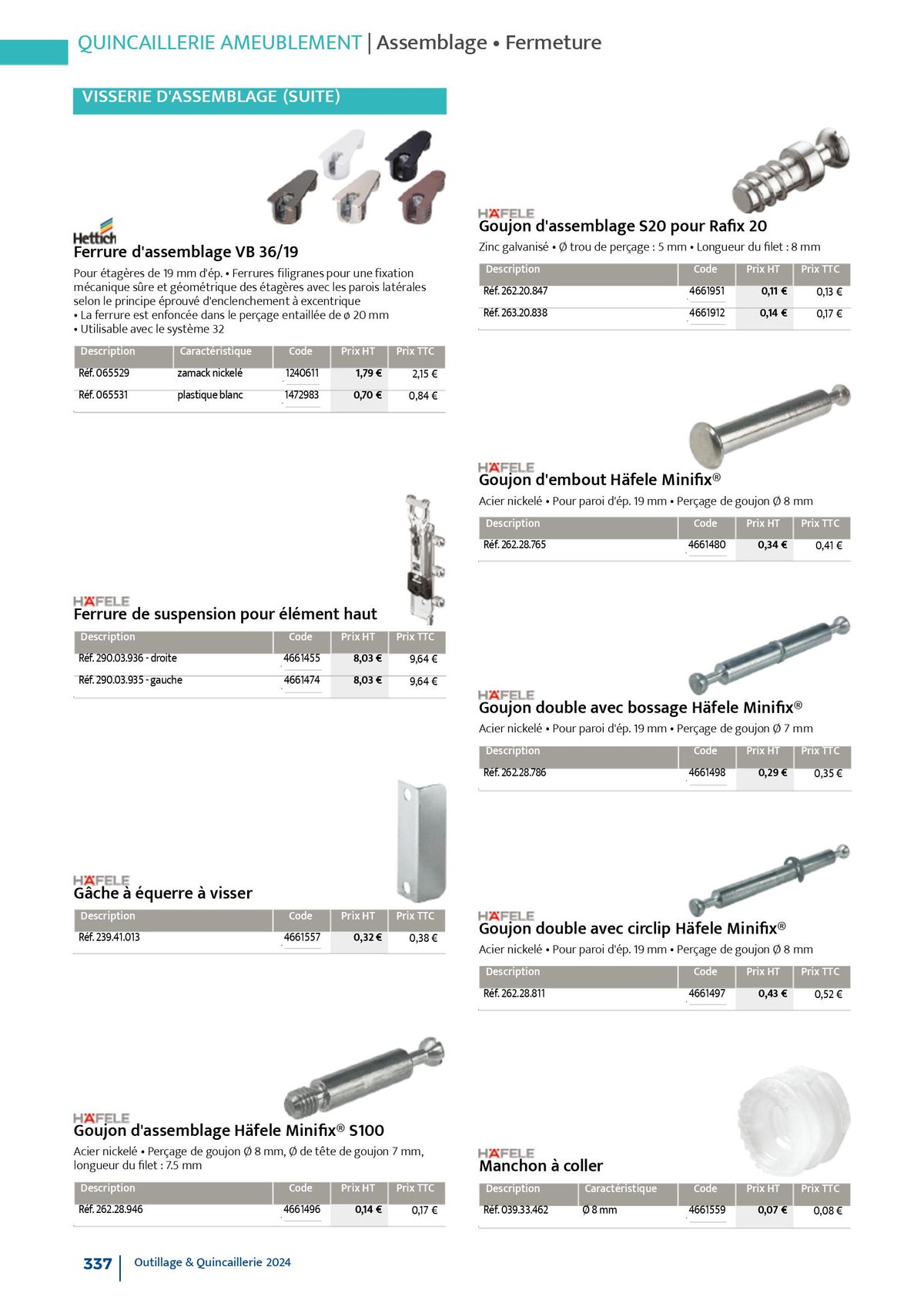 Catalogue Quincaillerie & Outillage, page 00340