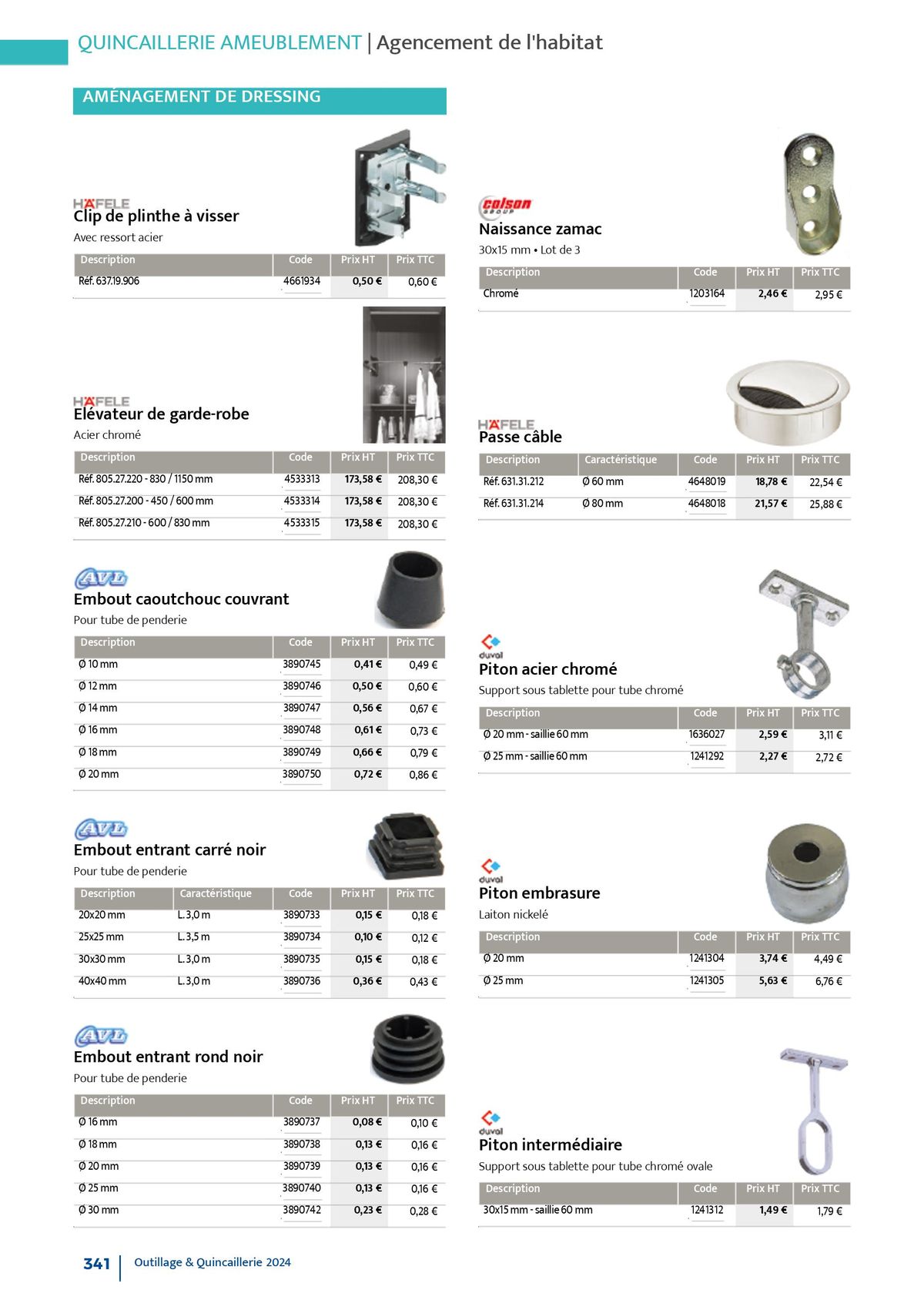 Catalogue Quincaillerie & Outillage, page 00344