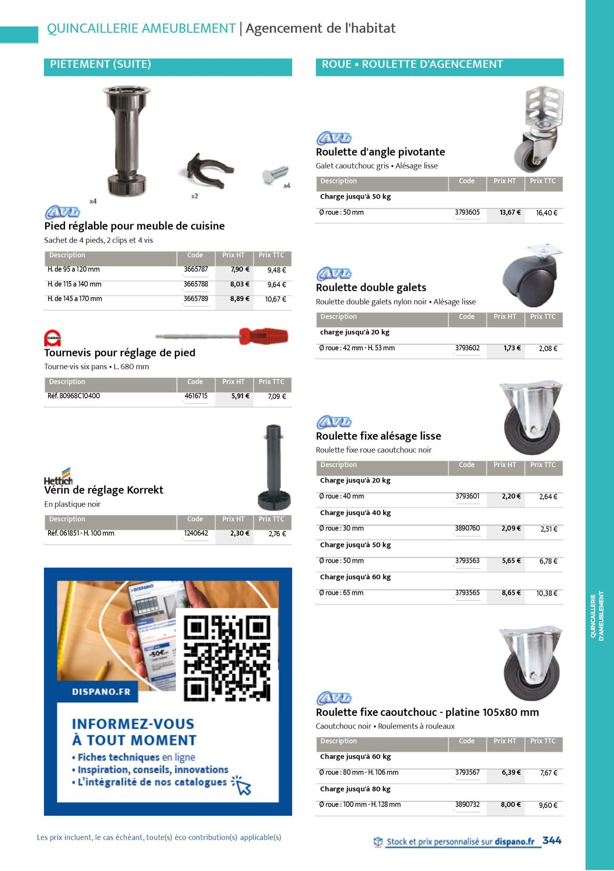 Catalogue Quincaillerie & Outillage, page 00347