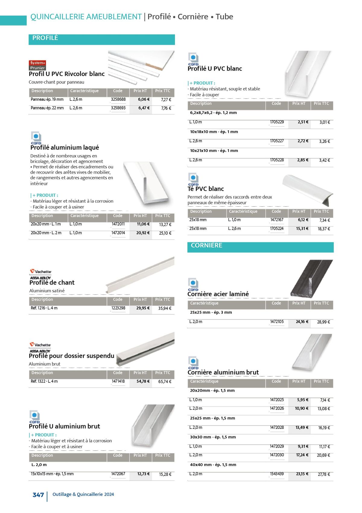 Catalogue Quincaillerie & Outillage, page 00350