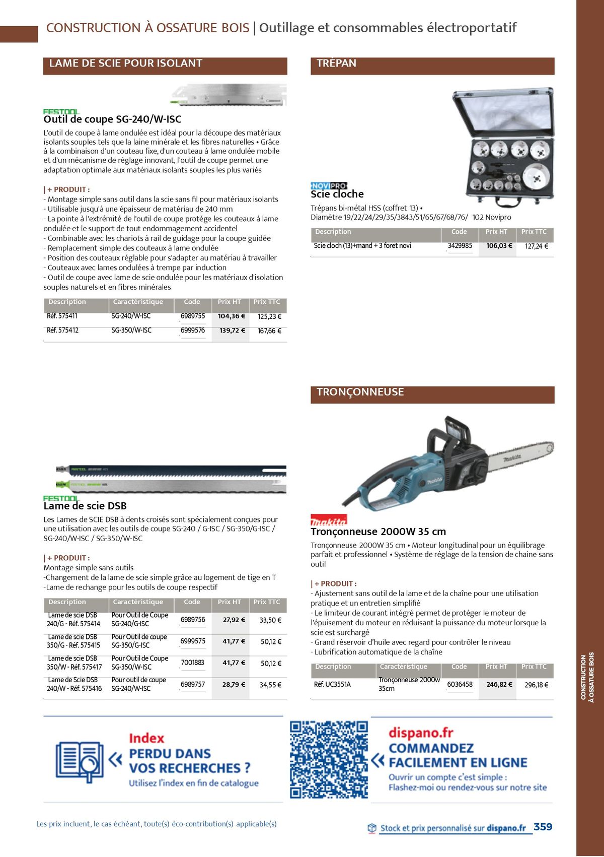 Catalogue Quincaillerie & Outillage, page 00362