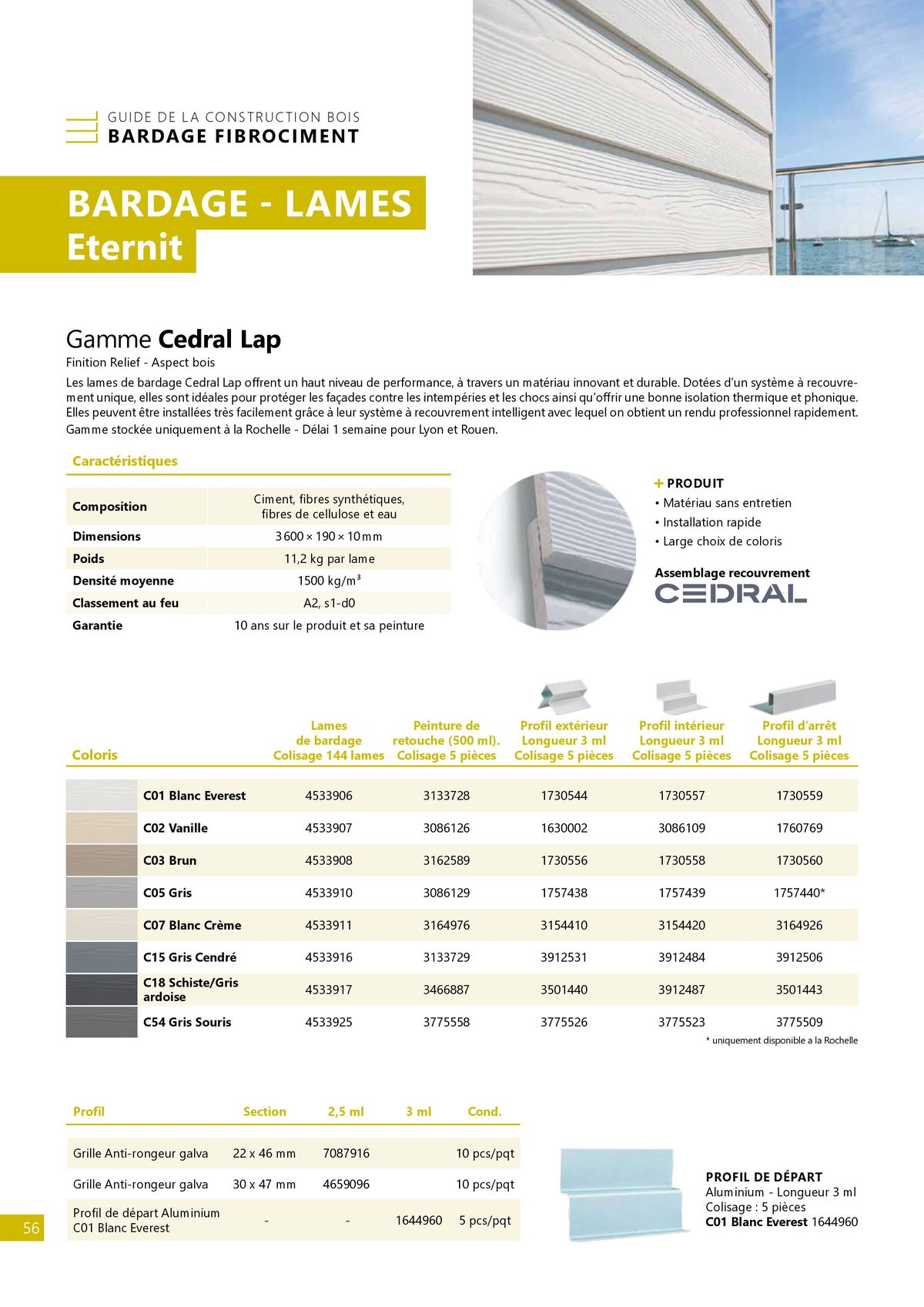 Catalogue Guide construction bois 2024/2025, page 00056