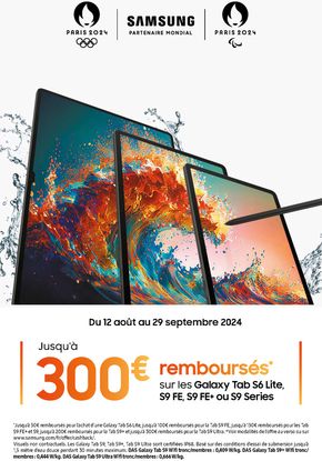 Catalogue MDA à Concarneau | Jusqu'à 300€ remboursés | 26/08/2024 - 29/09/2024