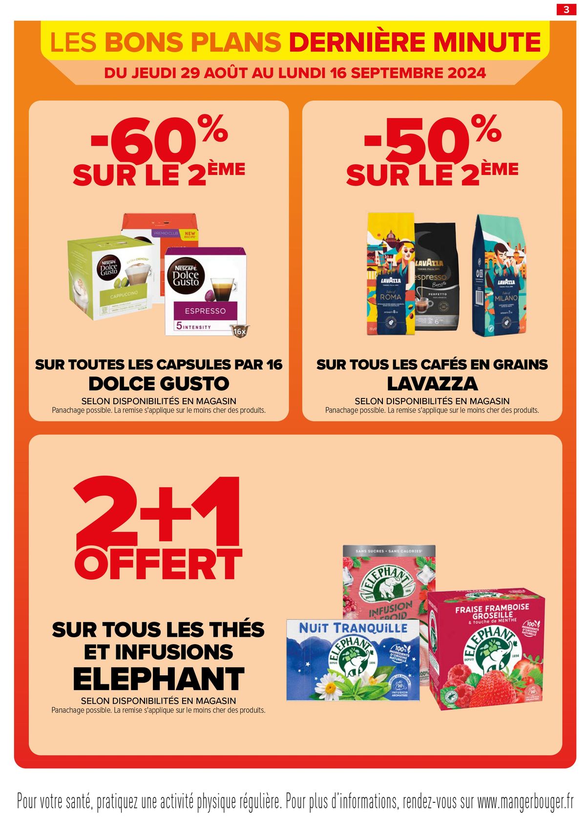 Catalogue LES BONS PLANS DE DERNIERE MINUTE, page 00003