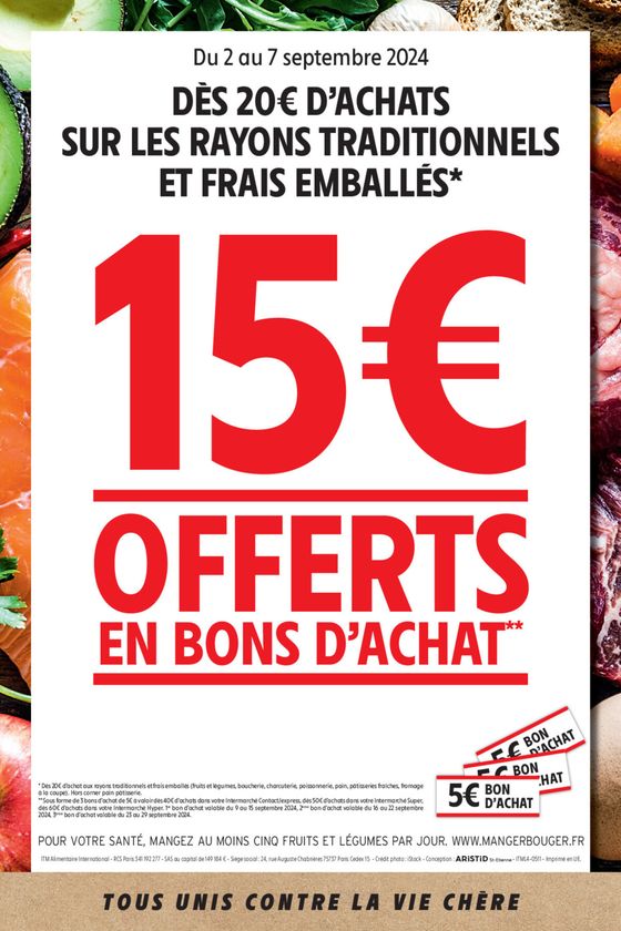 PROS LOCAL - MULTIPDV - 15€ OFFERTS EN BONS D’ACHAT