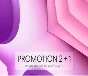 Promos de Beauté à Huningue | Promotion 2 + 1 sur Kiko | 26/08/2024 - 20/11/2024