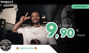 Promos de Sport à Saint-Jean-de-Védas | Profite de ton offre spéciale ! sur Keep Cool | 26/08/2024 - 30/09/2024