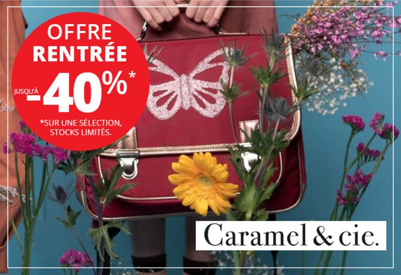 Offre rentrée jusqu'à -40 %
