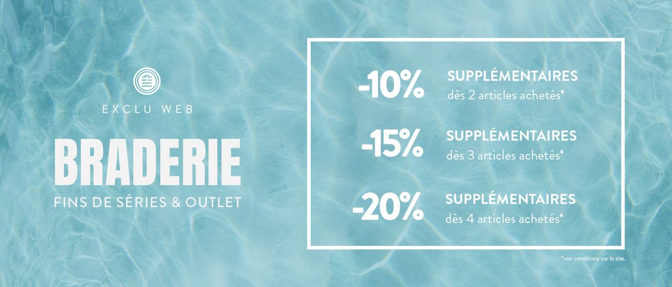 Braderie fins de séries & outlet