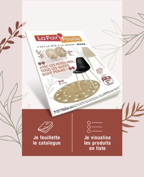 Catalogue La Foir'Fouille à Auray | Avec ces petits prix, tous les gouts sons permis ! | 26/08/2024 - 21/09/2024