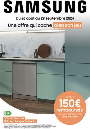 Catalogue Boulanger à Exincourt | Une offre qui cache bien son jeu | 26/08/2024 - 29/09/2024