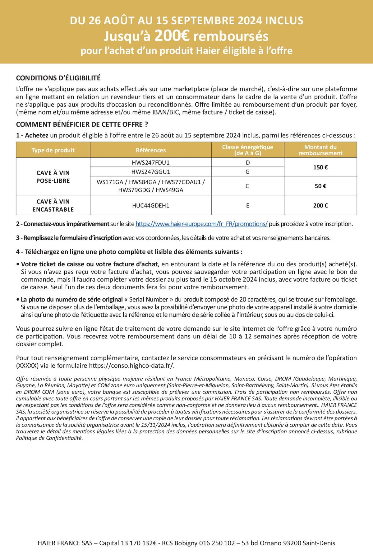 Catalogue CONSERVEZ VOS VINS DANS LES CONDITIONS IDÉALES, page 00002