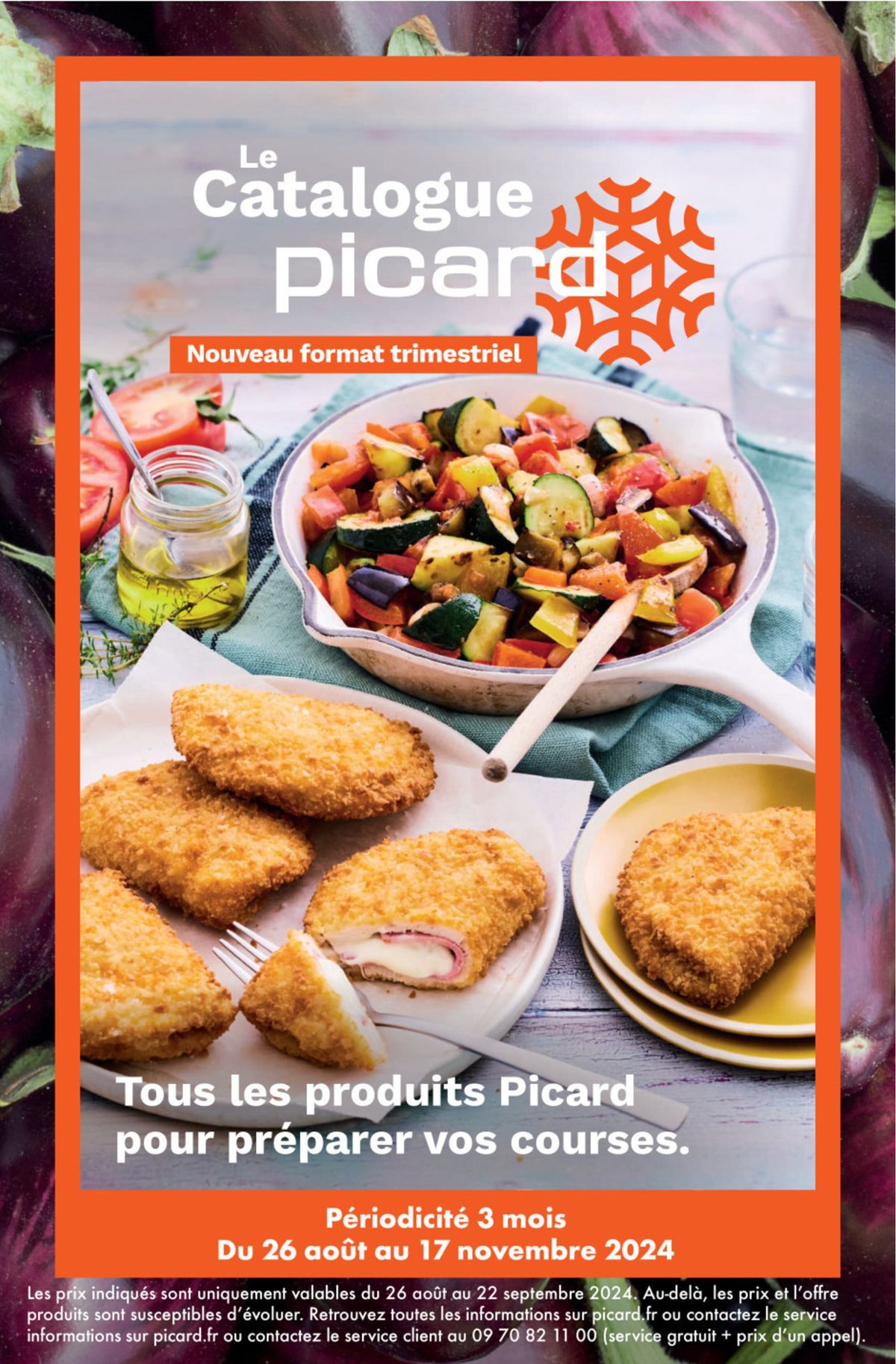 Catalogue Tous les produits Picard pour préparer vos courses., page 00001