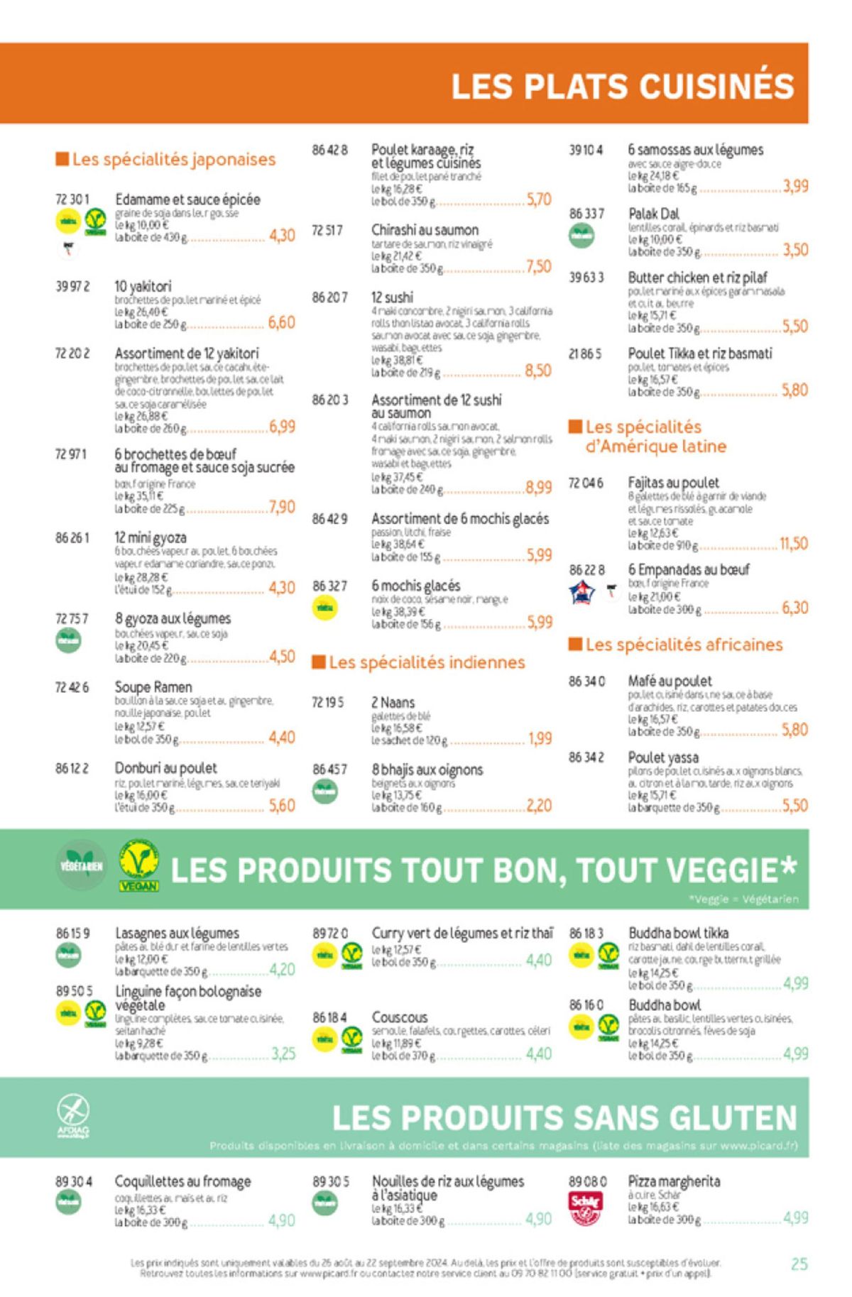 Catalogue Tous les produits Picard pour préparer vos courses., page 00017