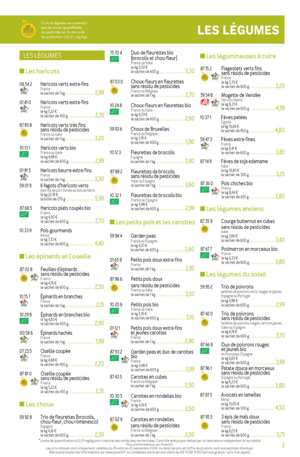 Catalogue Tous les produits Picard pour préparer vos courses., page 00023