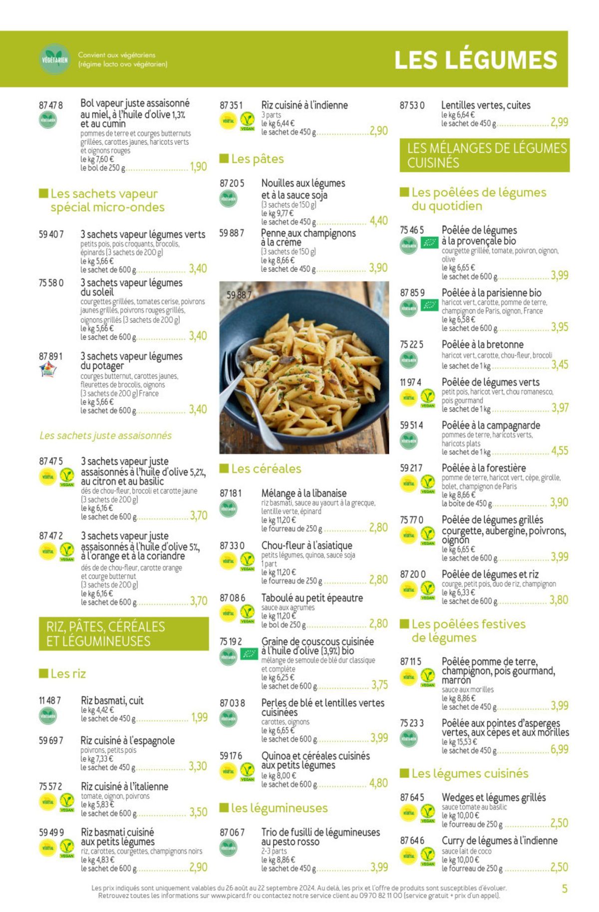 Catalogue Tous les produits Picard pour préparer vos courses., page 00031