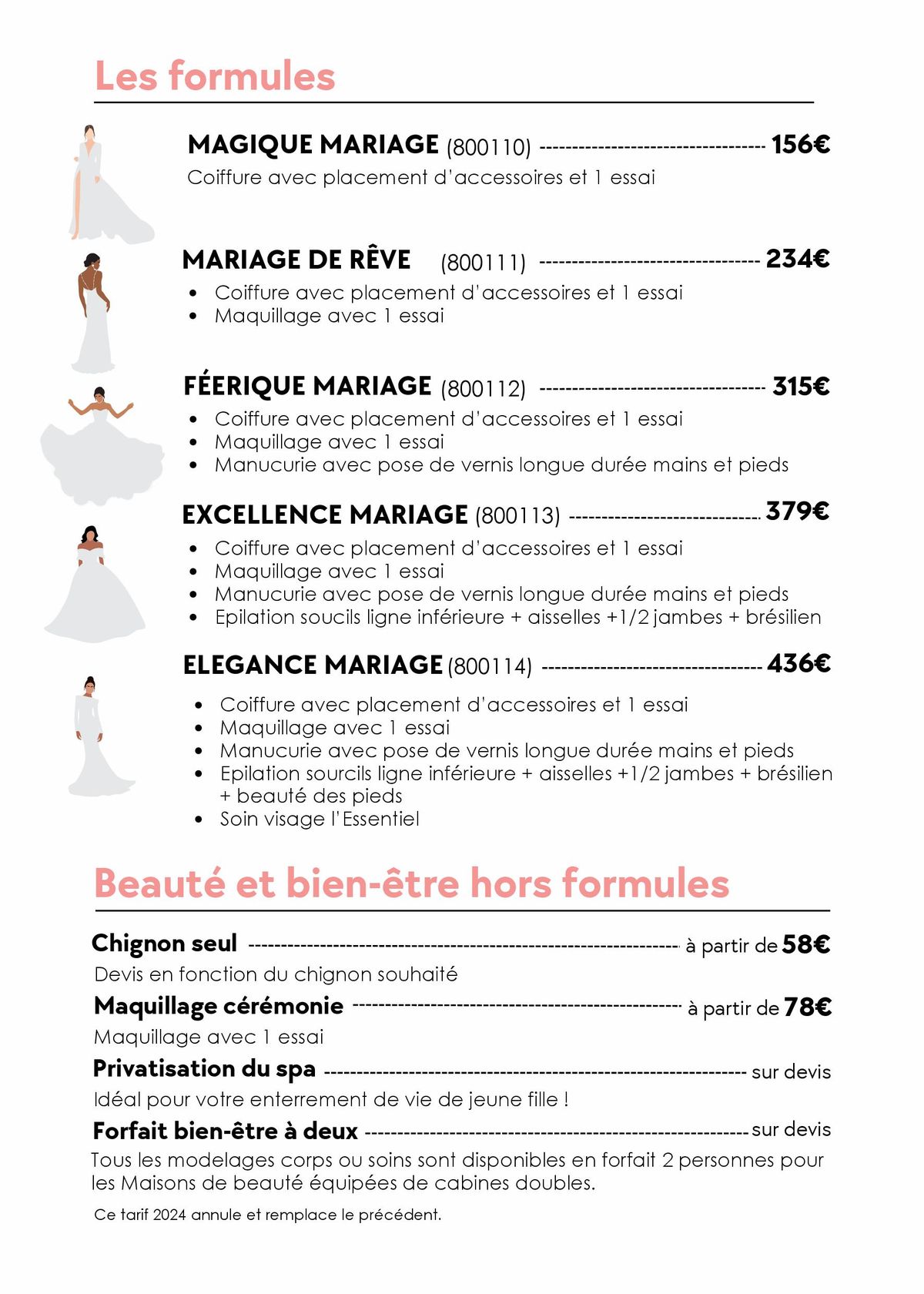 Catalogue Mariage 2024 tarifs, page 00002