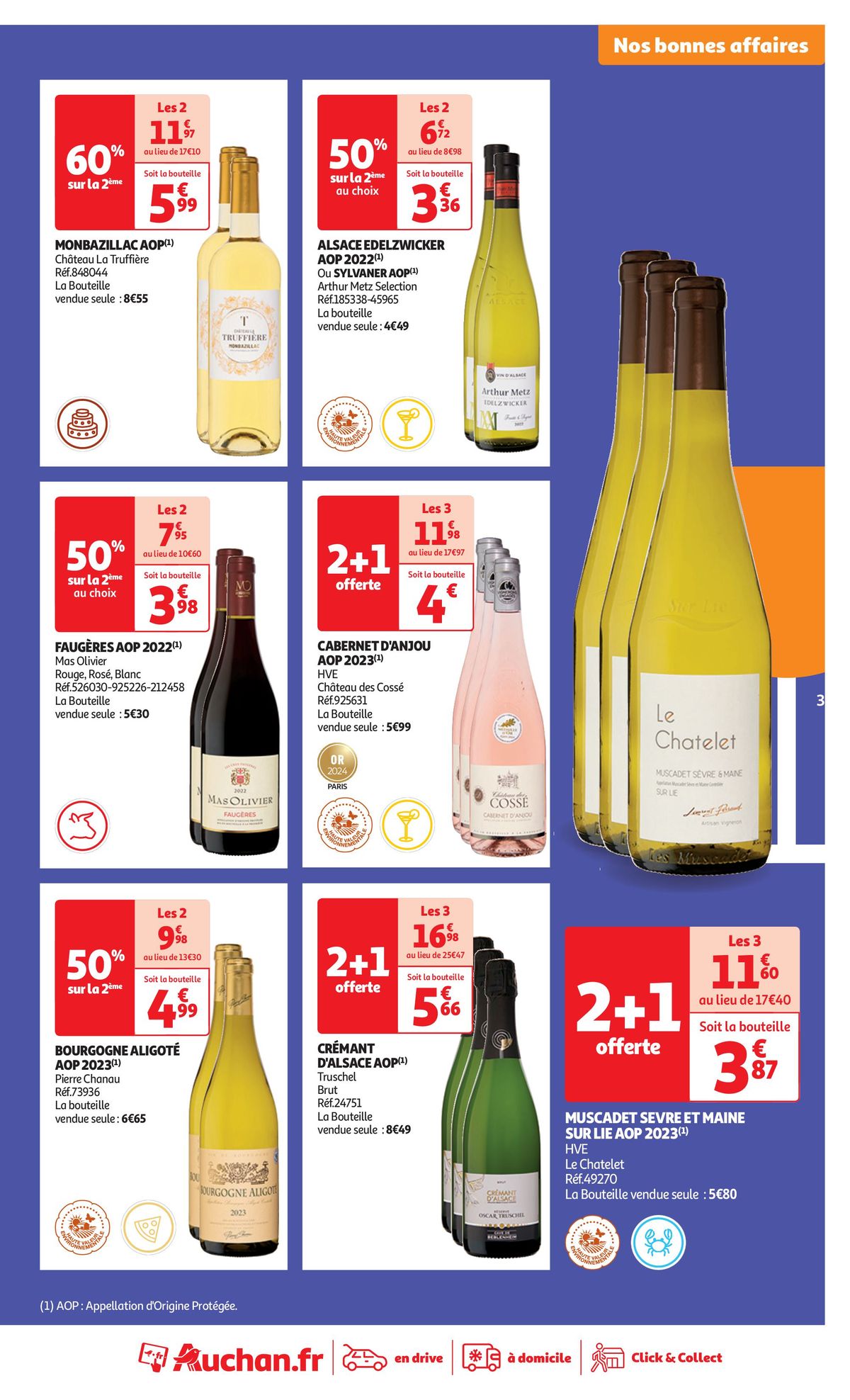 Catalogue Foire au vins : Un grand choix de cuvées, page 00003