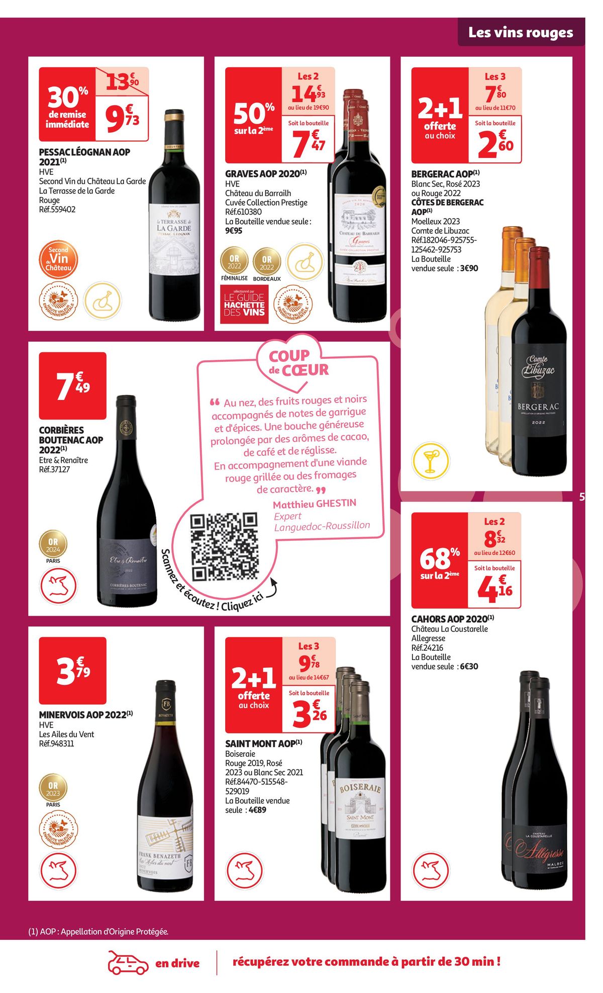 Catalogue Foire au vins : Un grand choix de cuvées, page 00005