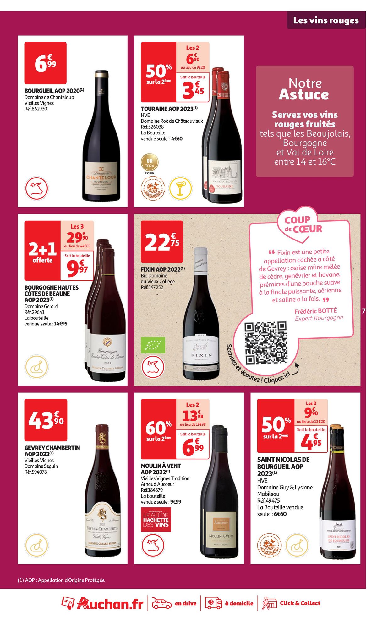 Catalogue Foire au vins : Un grand choix de cuvées, page 00007