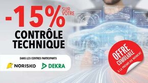 Promos de Auto et Moto à Limeil-Brévannes | -15% sur votre contrôle technique sur Carglass | 27/08/2024 - 30/09/2024