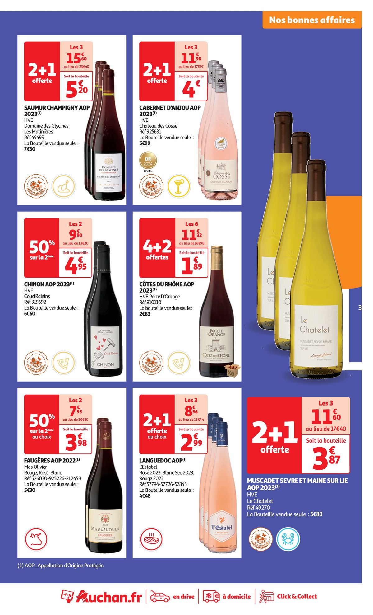 Catalogue Foire au vins : Un grand choix de cuvées, page 00003