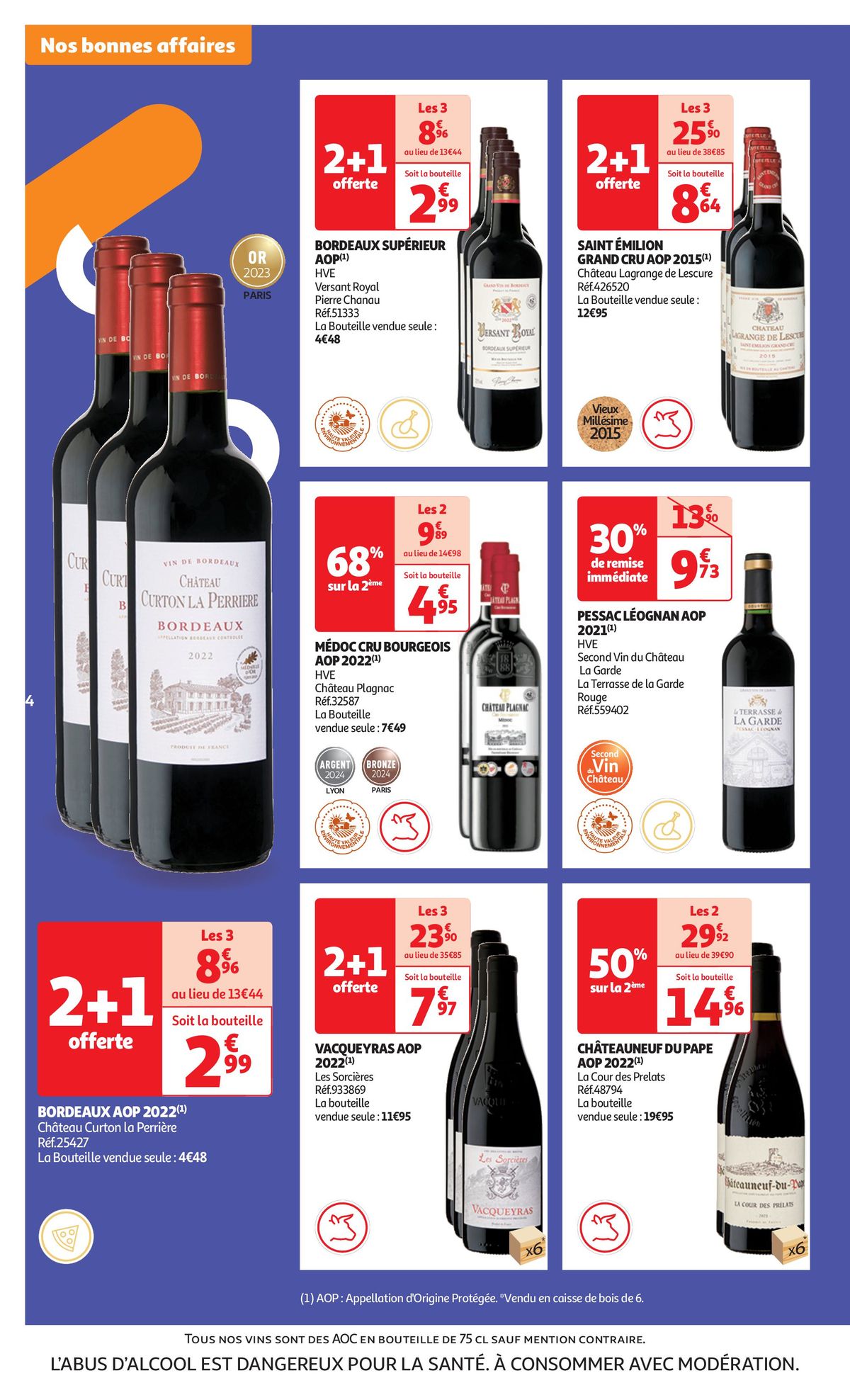 Catalogue Foire au vins : Un grand choix de cuvées, page 00004