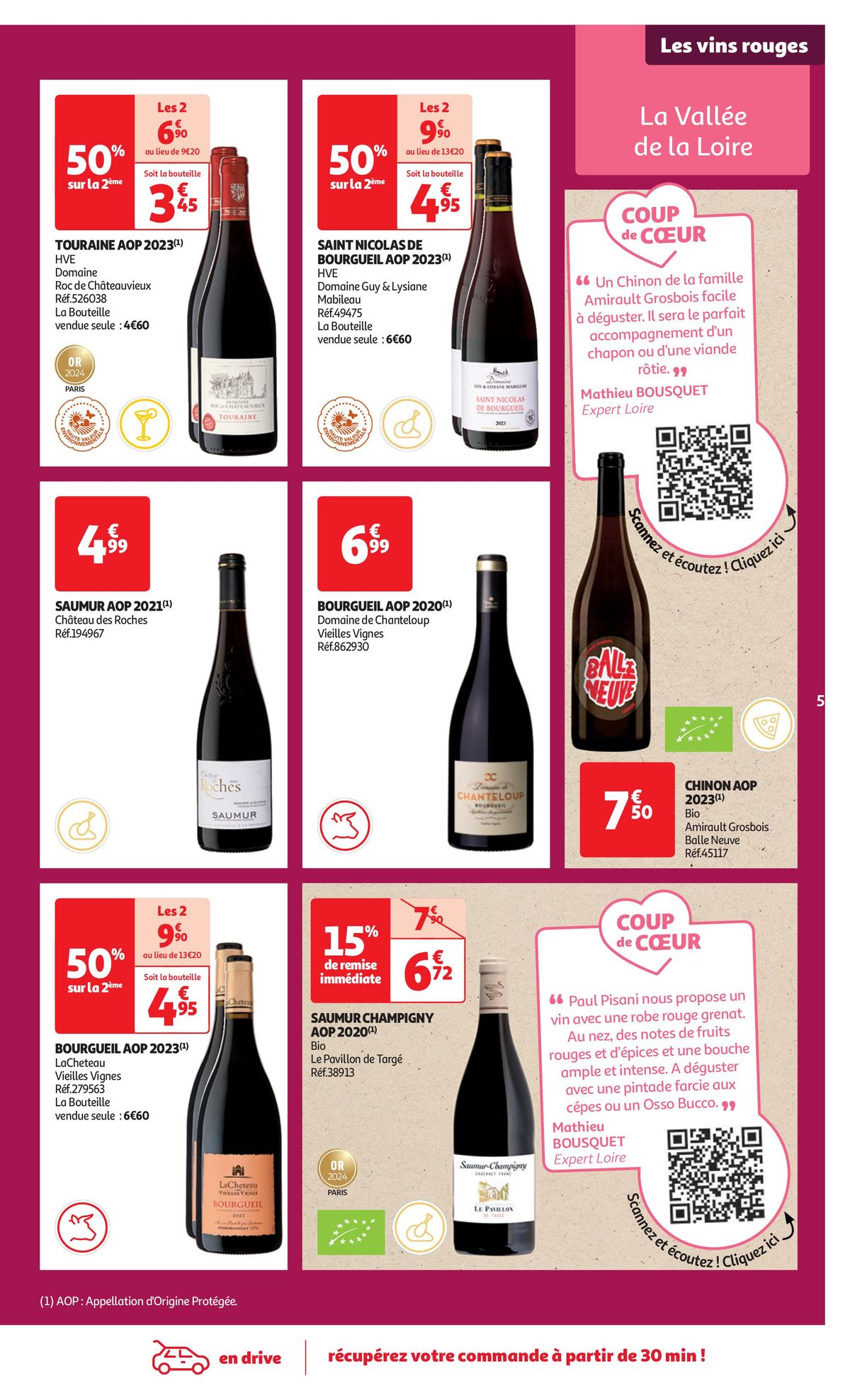 Catalogue Foire au vins : Un grand choix de cuvées, page 00005