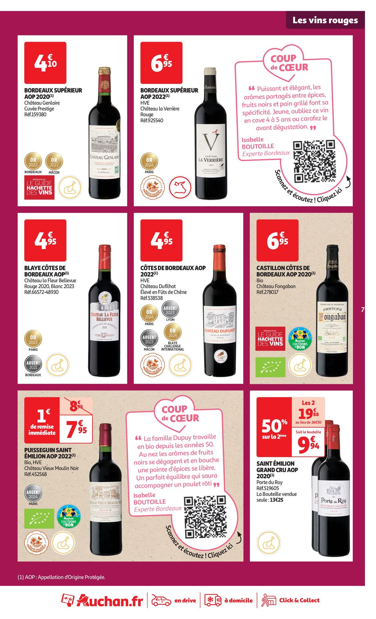 Catalogue Foire au vins : Un grand choix de cuvées, page 00007