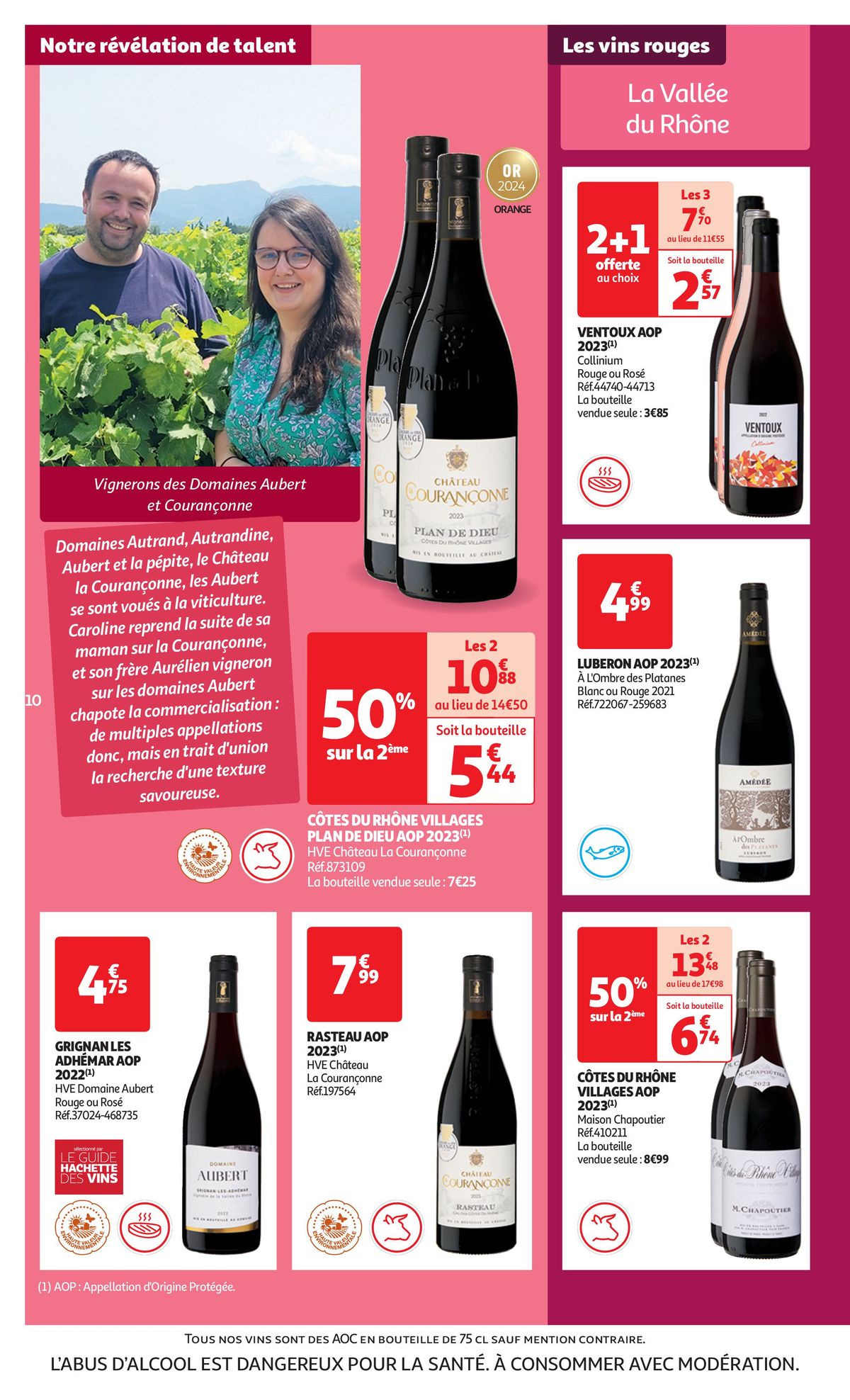 Catalogue Foire au vins : Un grand choix de cuvées, page 00010