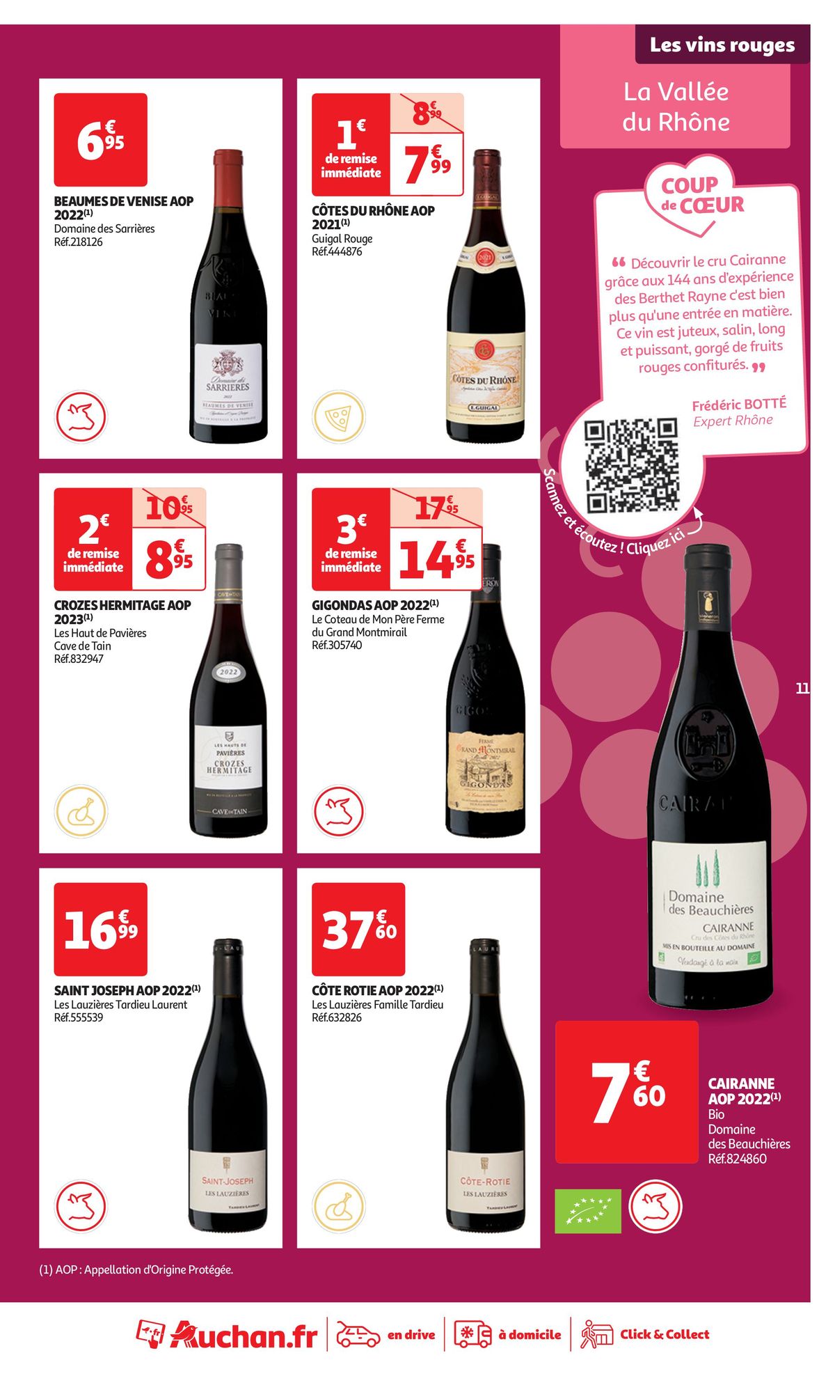 Catalogue Foire au vins : Un grand choix de cuvées, page 00011