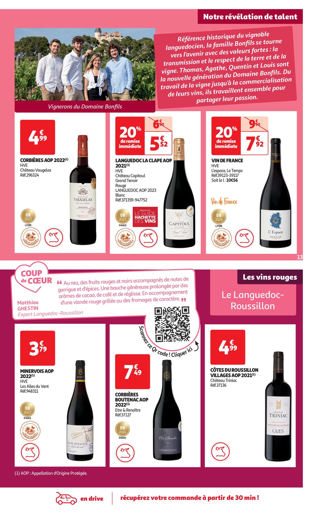 Catalogue Foire au vins : Un grand choix de cuvées, page 00013