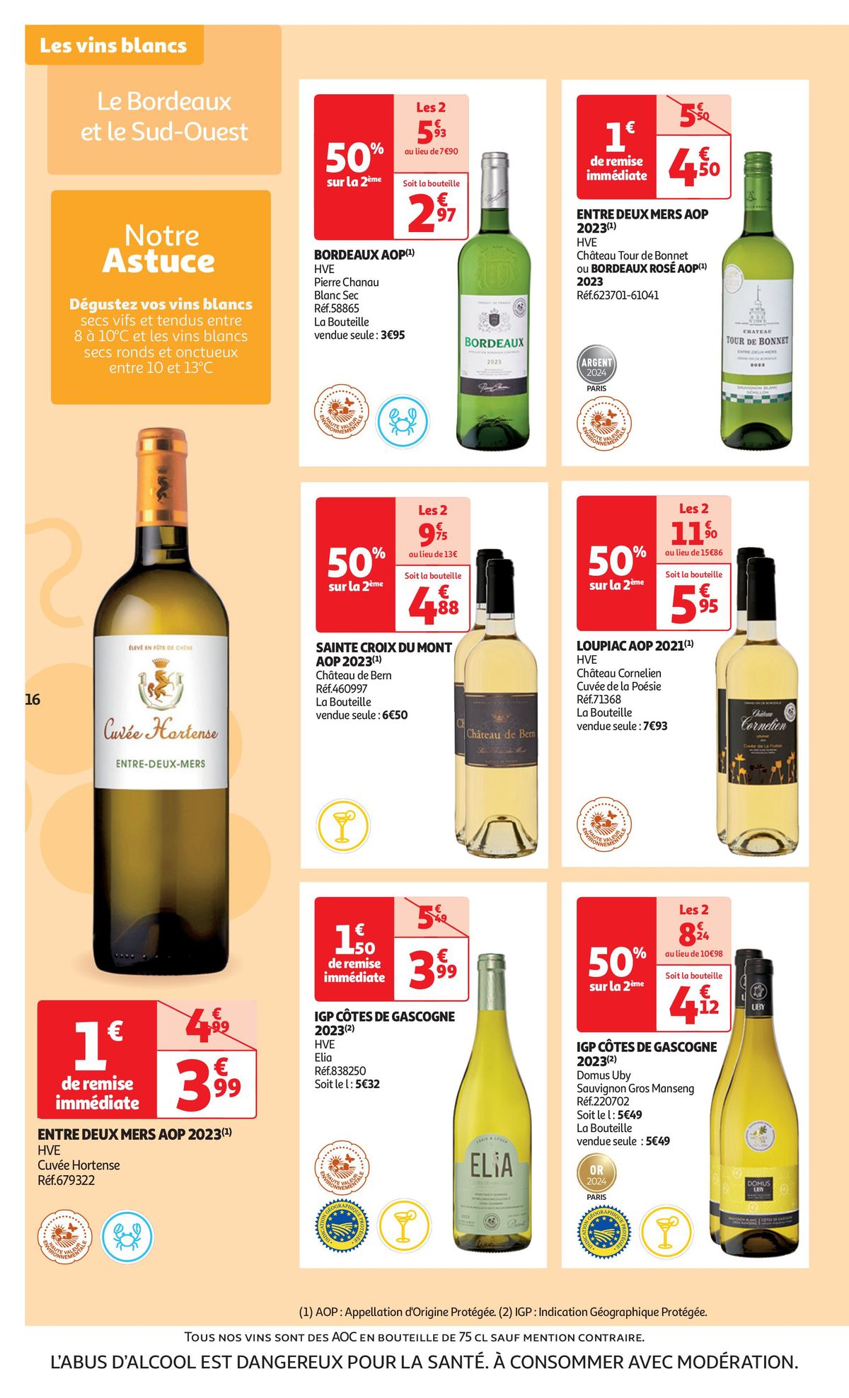 Catalogue Foire au vins : Un grand choix de cuvées, page 00016